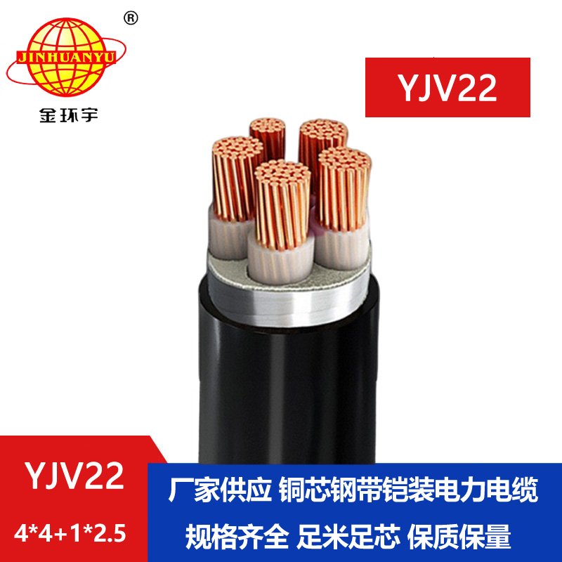 金环宇电线电缆 YJV22-4